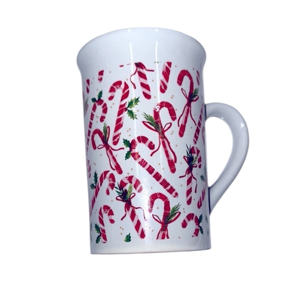 Festive Christmas Candy Cane Mug